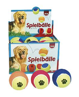 Купить trixie игрушка для собак Теннисный мяч