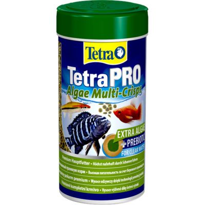 Купить tetra pro algae растительный корм для всех видов рыб, с высоким содержанием спирулины, чипсы