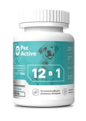 Купить biopetactive мультивитаминный комплекс для собак всех пород 12 в 1