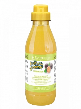 Купить iv san bernard fruit of the grommer maracuja Шампунь для длинной шерсти с протеинами для собак и кошек