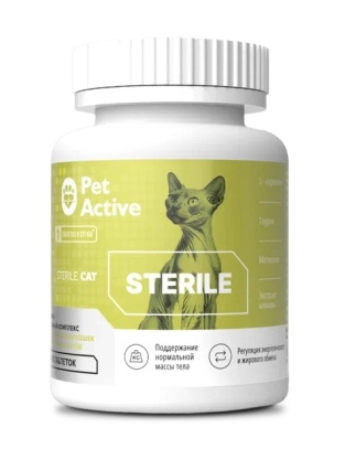 Купить biopetactive sterile мультивитаминный комплекс для стерилизованных кошек для сохранения здоровья