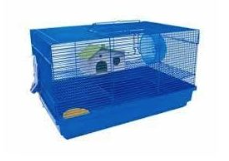 Купить №1 клетка для хомяков 2-этажная прямоугольная, укомплектованная