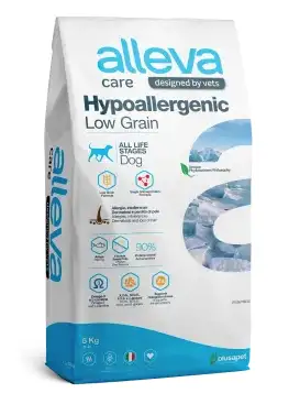 Купить alleva care dog adult hypoallergenic low grain сухой диетический гипоаллергенный корм для взрослых собак всех пород для снижения пищевой непереносимости