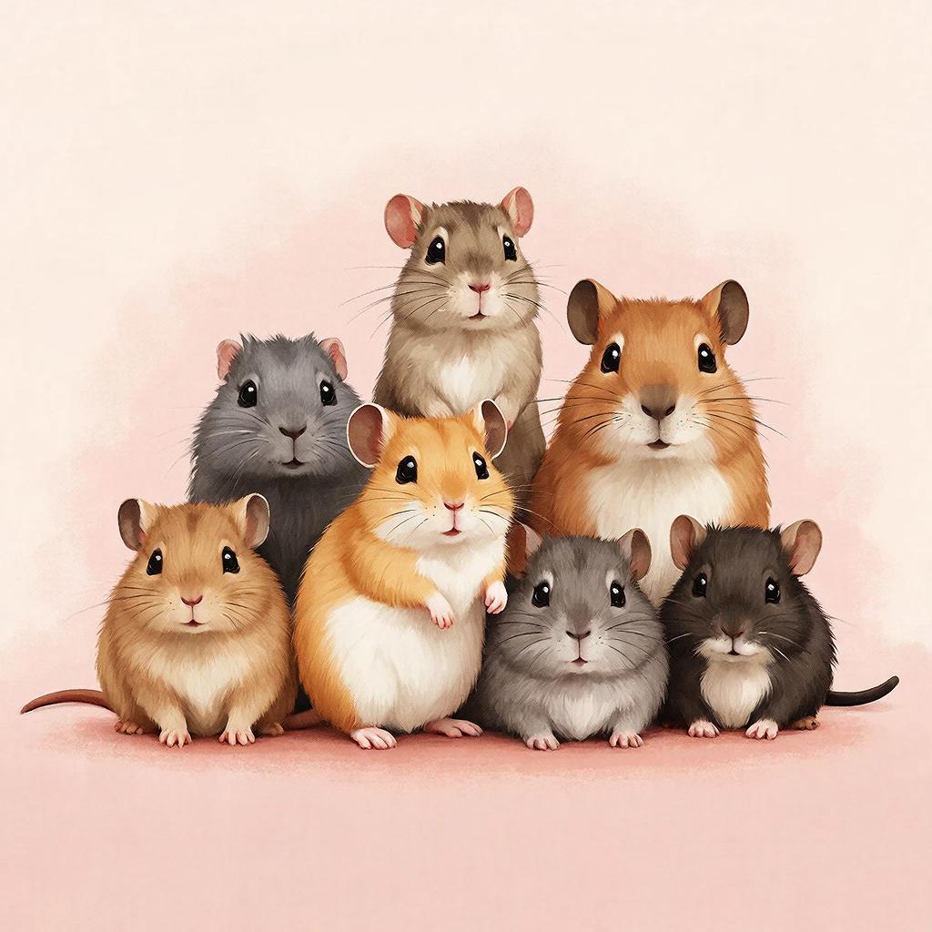 Виды грызунов