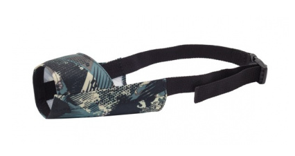 Купить Каскад намордник нейлоновый принтованый для собак, черный