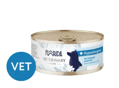 Купить florida vet hypoallergenic, консервы для взрослых собак при пищевой аллергии