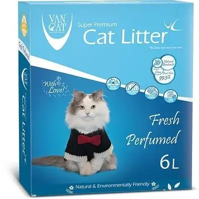 Купить van cat комкующийся наполнитель для кошек с ароматом весенней свежести "идеальные комочки", коробка
