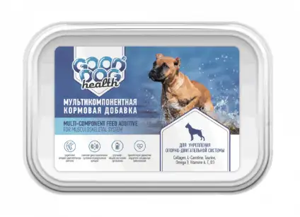 Купить good dog health мультикомпонентная кормовая добавка для собак для укрепления опорно-двигательной системы