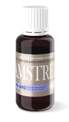 Купить amstrel uro-uno комплекс для профилактики мочекаменной болезни для собак и кошек