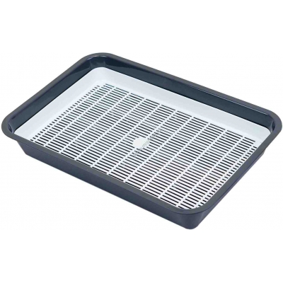 Купить homecat туалет для кошек с сеткой серый