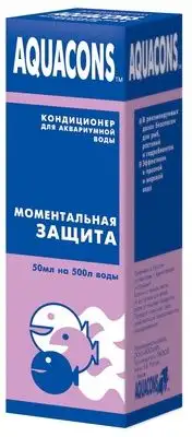 Купить aquacons кондиционер для воды "Моментальная защита", 50 мл