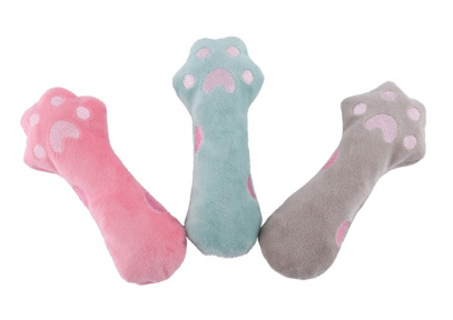 Купить wogy игрушка для кошек Лапка с кошачьей мятой, шуршащая