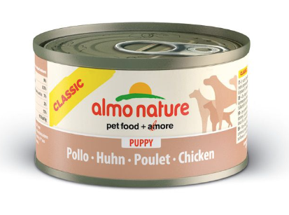 Купить almo nature (classic hfc puppy&chicken) консервы для щенков с куриным филе