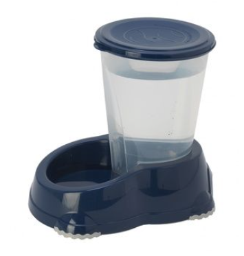 Moderna Smart Автопоилка пластиковая нескользящая для собак и кошек, черничная