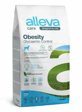 Alleva Care Dog Adult Obesity Glycemic Control сухой диетический корм для взрослых собак всех пород контроль потребления глюкозы