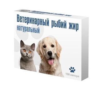 Купить ВАКА Рыбий жир натуральный для кошек и собак