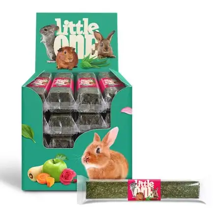 Купить little one лакомство для для морских свинок, кроликов, шиншилл и дегу, дентал стик