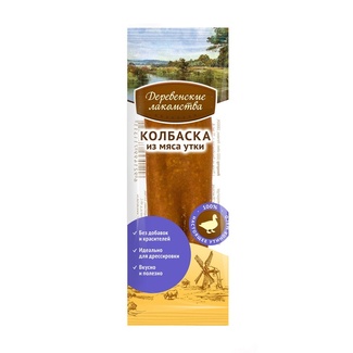 Купить Деревенские лакомства лакомство мини колбаски для собак из мяса утки