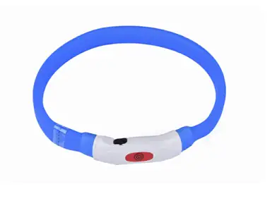 WOGY ошейник влагостойкий, изменяемой длины для собак, синий