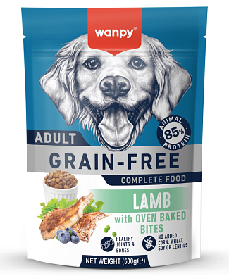 Wanpy Dog сухой корм для взрослых собак с ягнёнком