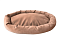 HOMEPET Микровелюр Golden stone лежак карамельный для собак и кошек