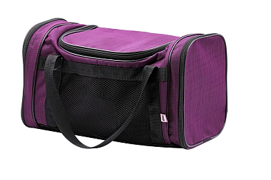 ZOOexpress LUX Турист Сумка-переноска для кошек и собак, фиолетовый