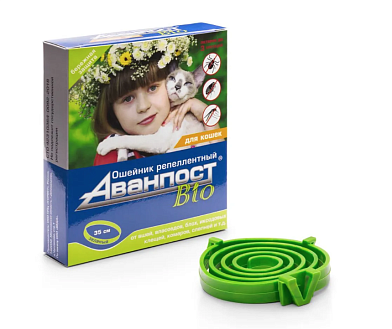 Веда Bio Аванпост ошейник репеллентный для кошек
