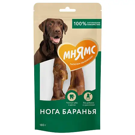 Купить Мнямс лакомство для собак Нога баранья