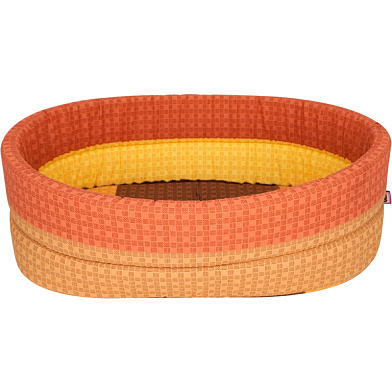 ZOOexpress "Ассорти" Лежанка для кошек и собак овальная