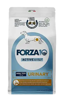 Forza10 ACT Urinary Dog Mini & Toy Adult Pesce Dry сухой корм для взрослых собак мелких пород при заболеваниях мочевыводящих путей, с рыбой