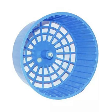 №1 игрушка для грызунов колесо пластиковое, голубое