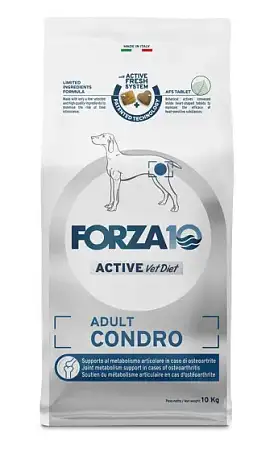 Купить forza10 active vetdiet adult condro all size сухой диетический корм для взрослых собак всех пород, при проблемах опорно-двигательного аппарата