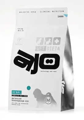 AJO Vet Dieta Ultra Renal Корм сухой для собак при хронической болезни почек