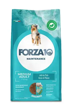 Forza10 Maintenance Dog Adult Medium сухой корм для взрослых собак средних пород из трески, голубого тунца и лосося