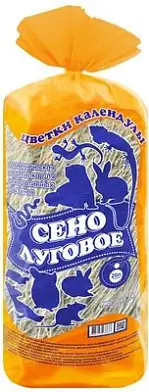 Уют сено луговое "Цветки Календулы" для грызунов