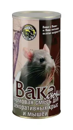 Купить Вака Люкс сухой корм для декоративных крыс и мышей