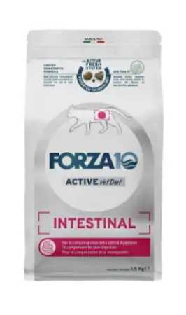 Купить forza10 active vetdiet intestinal сухой диетический корм для взрослых кошек при заболеваниях желудочно-кишечного тракта