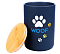 Mr.Kranch WOOF бокс керамический для хранения корма для собак и кошек, черный
