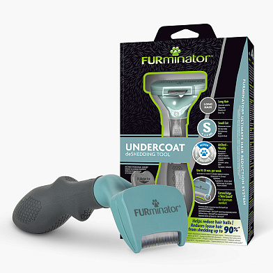 Furminator Фурминатор для маленьких кошек c длинной шерстью