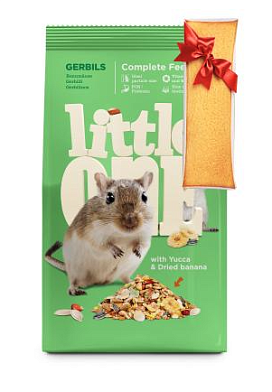 Little One Сухой корм для песчанок + бисквит в подарок