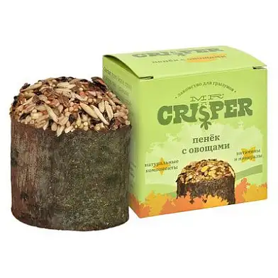 MR.Crisper лакомство для грызунов "Пенек" с овощами