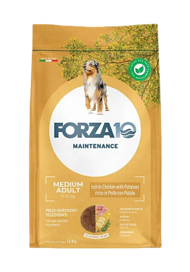 Forza10 Maintenance Dog Adult Medium сухой корм для взрослых собак средних пород с курицей и картофелем