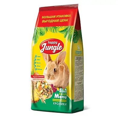 Happy Jungle Сухой корм для кроликов