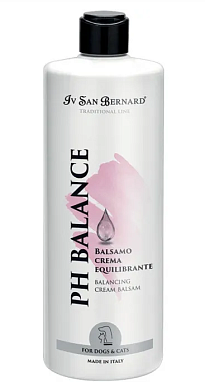 Iv San Bernard Traditional Line РН balance Кондиционер для поврежденной шерсти и чувствительной кожи для собак и кошек