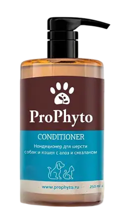 Купить prophyto conditioner Кондиционер для собак и кошек с растительными экстрактами для увлажнения, укрепления и придания блеска шерсти