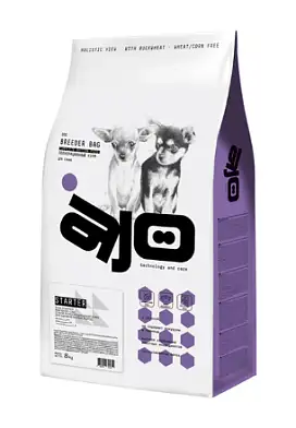 AJO Breeder Starter сухой корм для щенков малых пород с гречкой