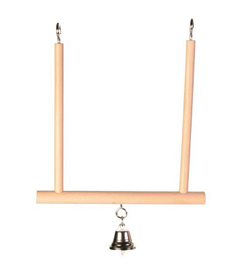 Trixie игрушка Качели для птиц с колокольчиком
