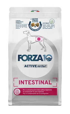 Купить forza10 active vetdiet intestinal all size сухой диетический корм для взрослых собак всех пород, при заболеваниях желудочно-кишечного тракта