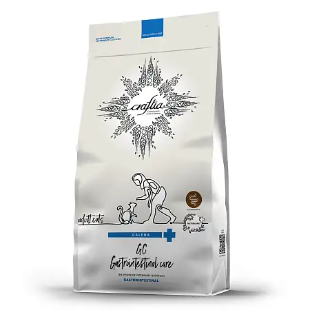 Купить craftia galena cat gastrointestinal care сухой корм для взрослых кошек при заболеваниях ЖКТ