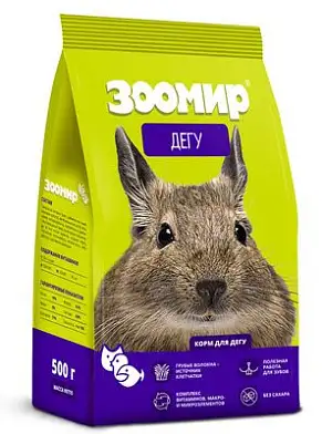 ЗООМИР Сухой корм для дегу